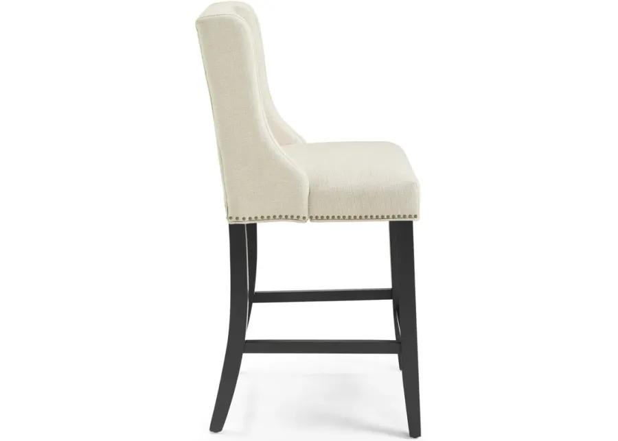 Baron Upholstered Fabric Counter Stool