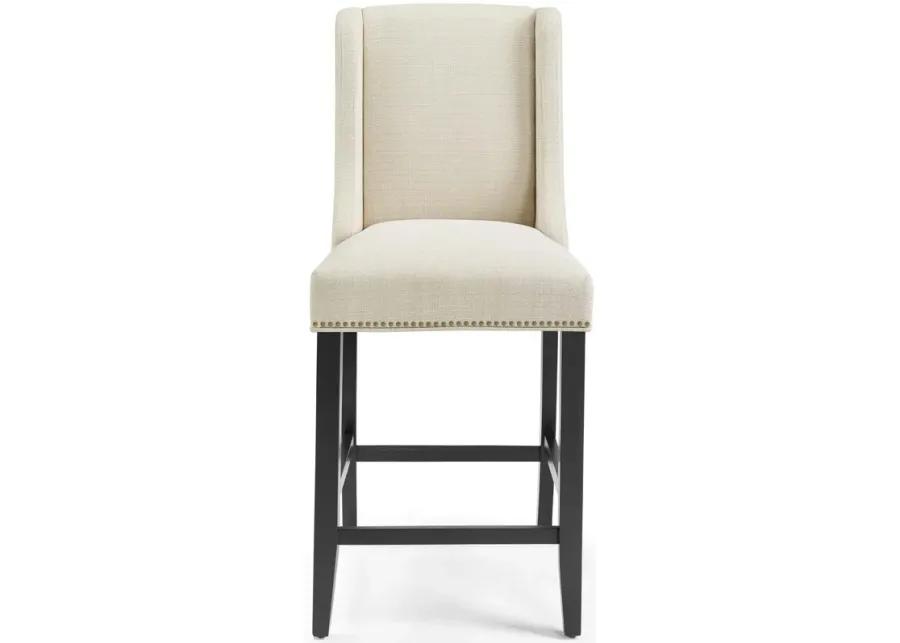 Baron Upholstered Fabric Counter Stool