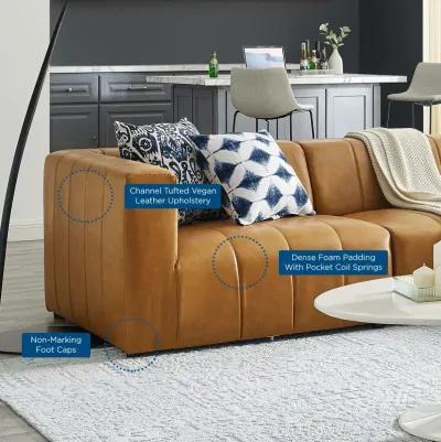 Bartlett Vegan Leather 4-Piece Sectional Sofa