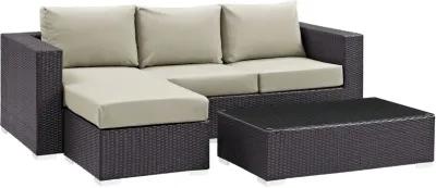 Convene 3-Piece Outdoor  Sofa Set