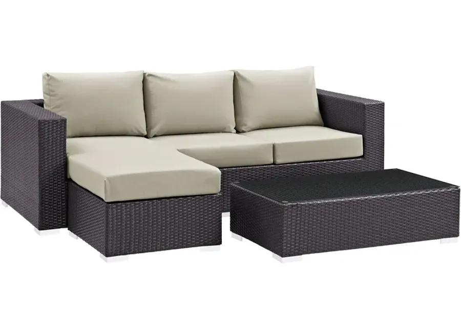 Convene 3-Piece Outdoor  Sofa Set