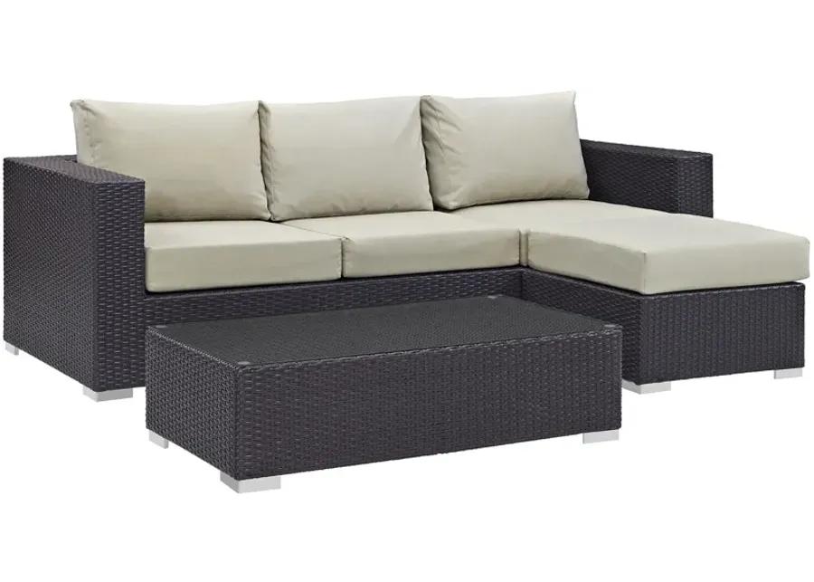 Convene 3-Piece Outdoor  Sofa Set