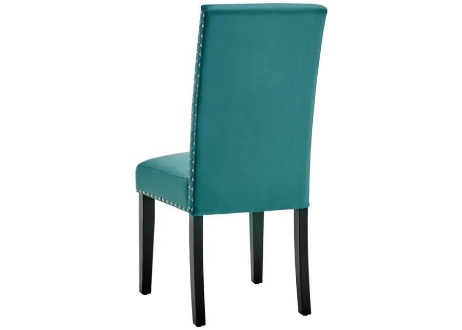 Parcel Performance Velvet Dining Side Chairs - Set of 2