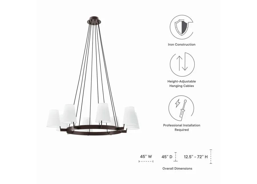 Surround 8-Light Chandelier