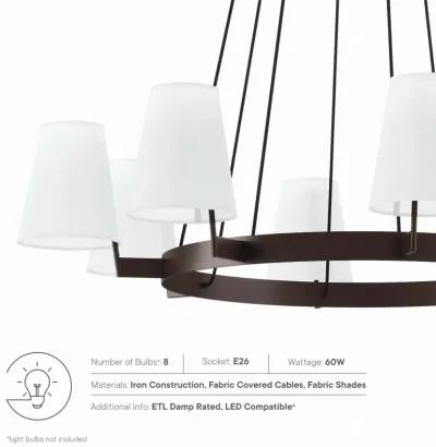 Surround 8-Light Chandelier