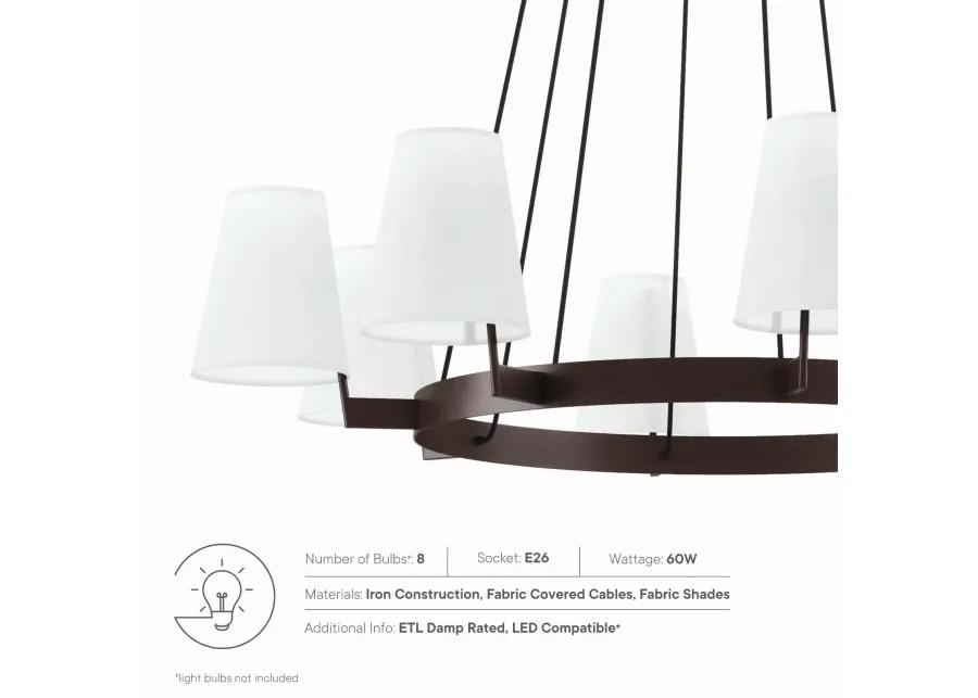 Surround 8-Light Chandelier