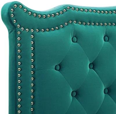 Louisa Tufted Performance Velvet Twin Headboard