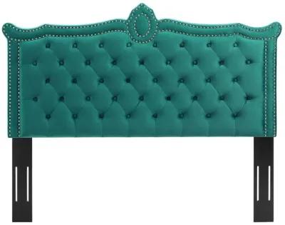 Louisa Tufted Performance Velvet Twin Headboard