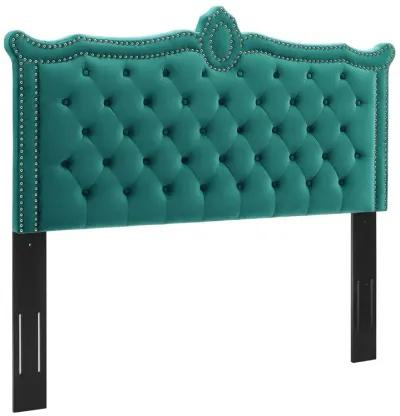 Louisa Tufted Performance Velvet Twin Headboard