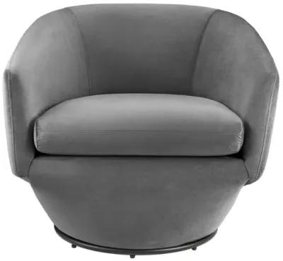 Series Performance Velvet Fabric Swivel Chair