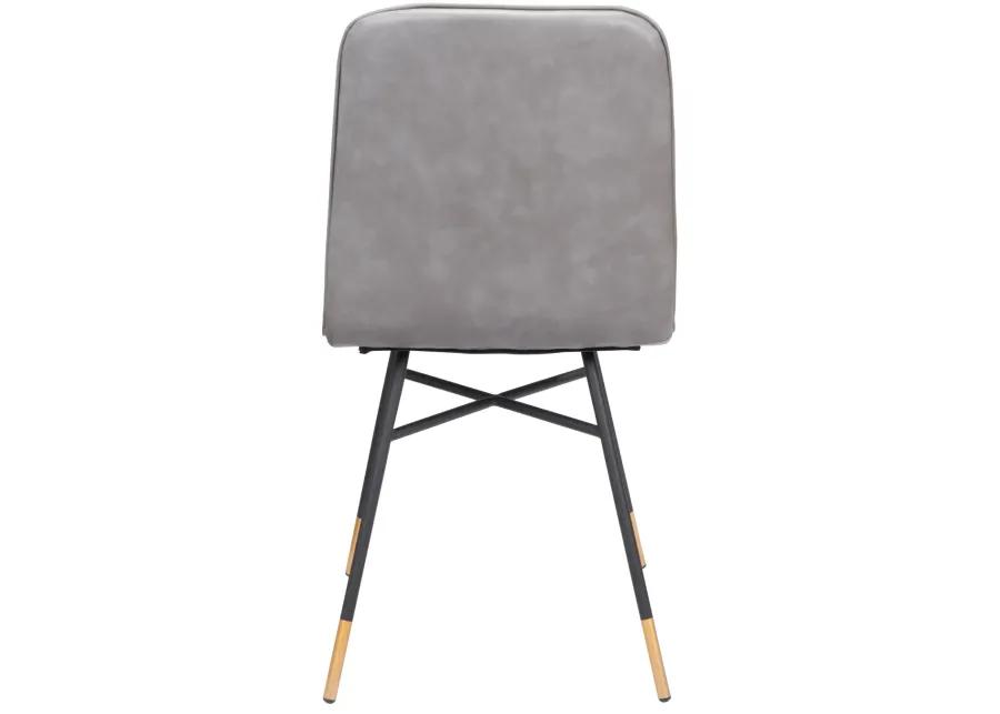 Var Dining Chair (Set of 2) Gray