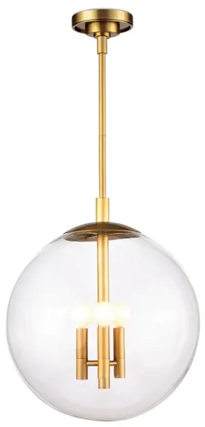 Cafe Pendant Small (Natural Brass)