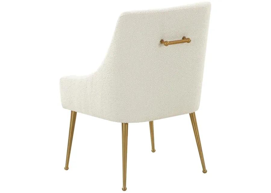 Beatrix Cream Boucle Side Chair