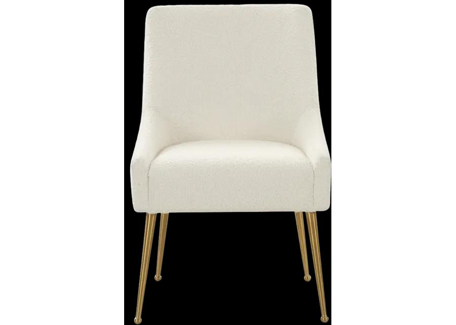 Beatrix Cream Boucle Side Chair