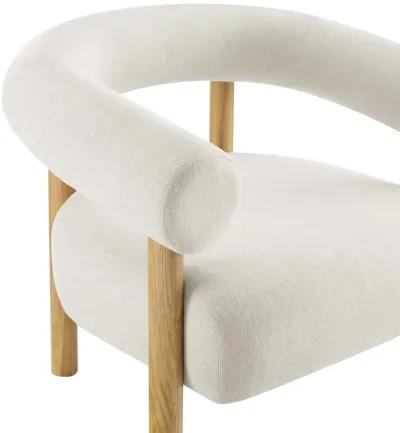 Sable Upholstered Fabric Armchair