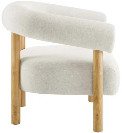 Sable Upholstered Fabric Armchair