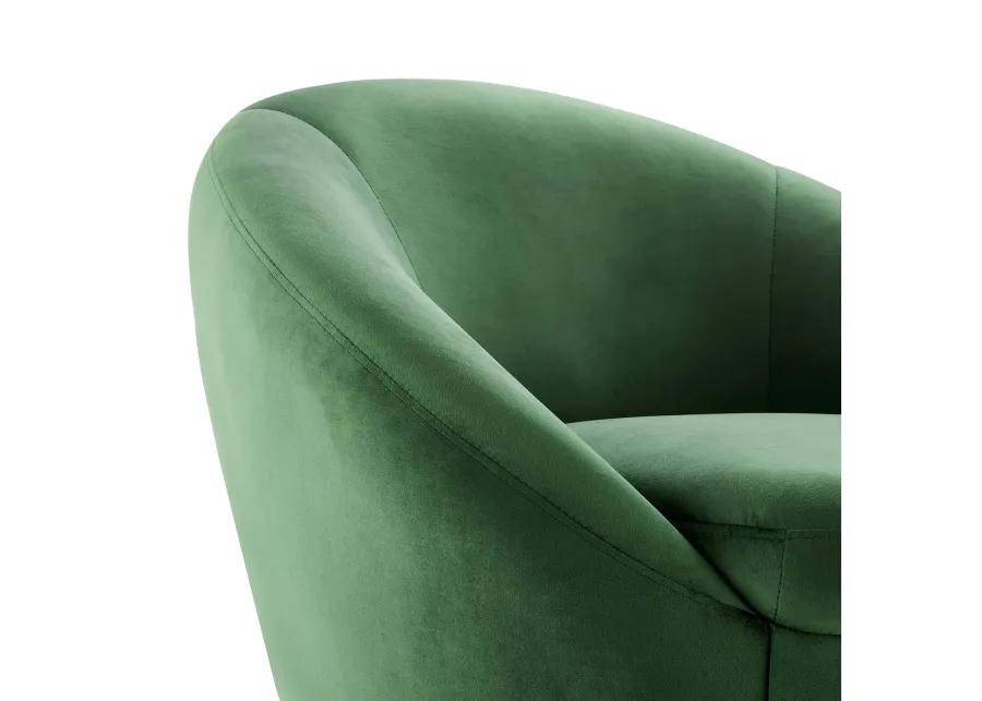 Buttercup Performance Velvet Performance Velvet Swivel Chair