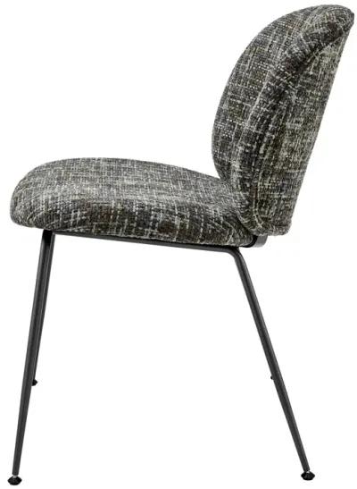 Nisha KD Fabric Dining Side Chair, Allure Gray