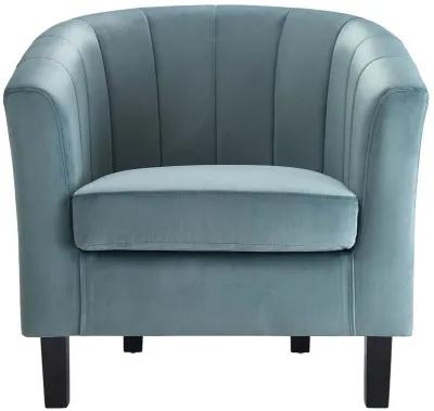 Prospect Channel Tufted Performance Velvet Armchair