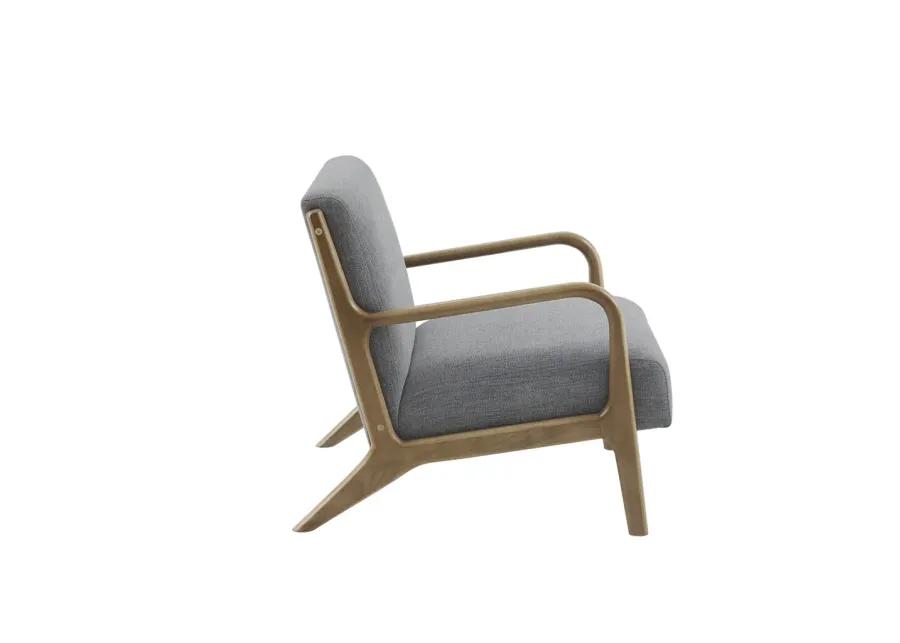 INK+IVY Novak Grey Lounge Chair