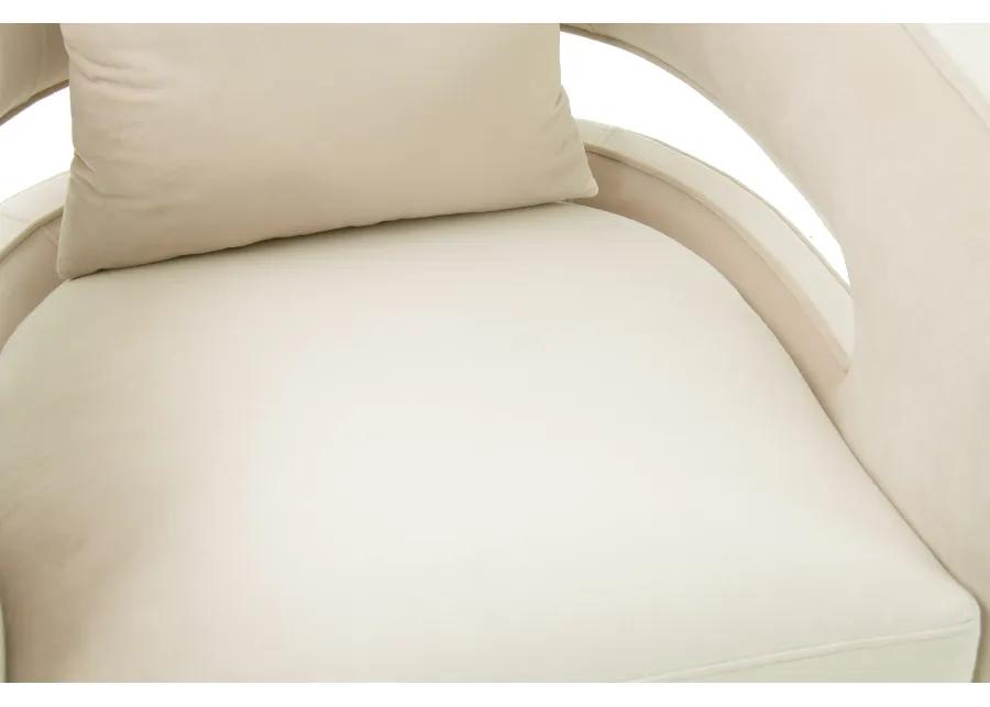 Kennedy Cream Swivel Chair