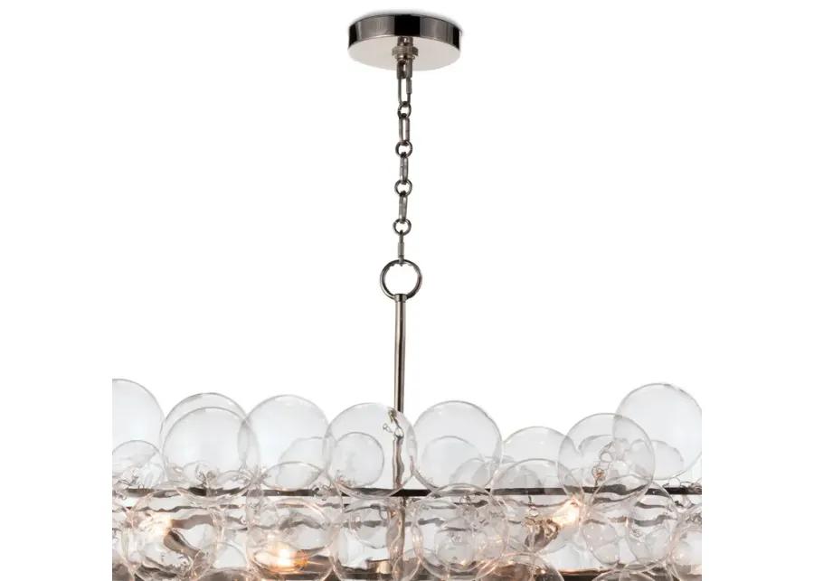 Bubbles Chandelier Linear (Clear)