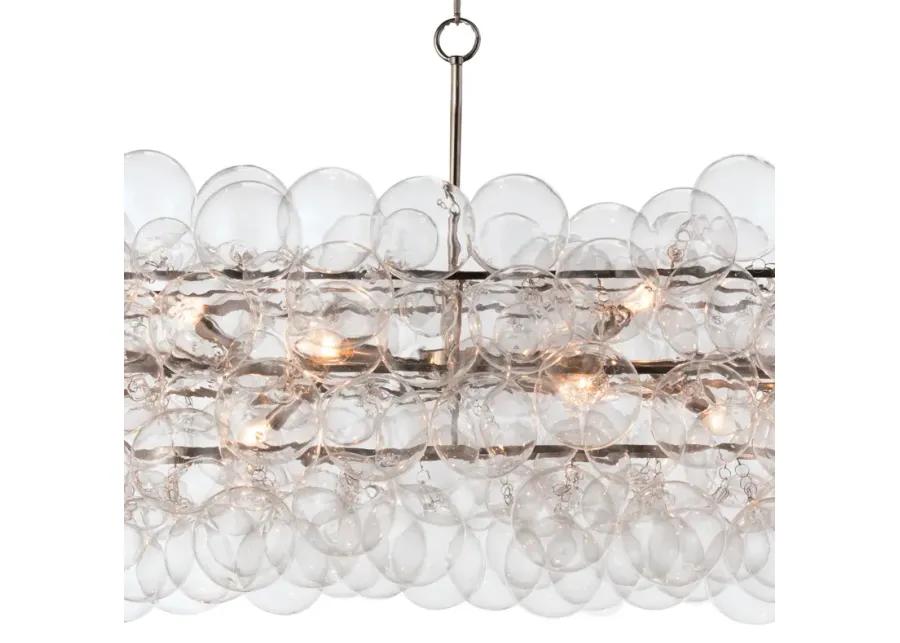 Bubbles Chandelier Linear (Clear)