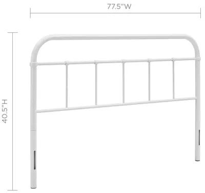 Serena King Steel Headboard