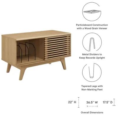 Render Vinyl Record Display Stand