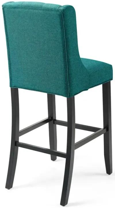 Baronet Bar Stool Upholstered Fabric Set of 2