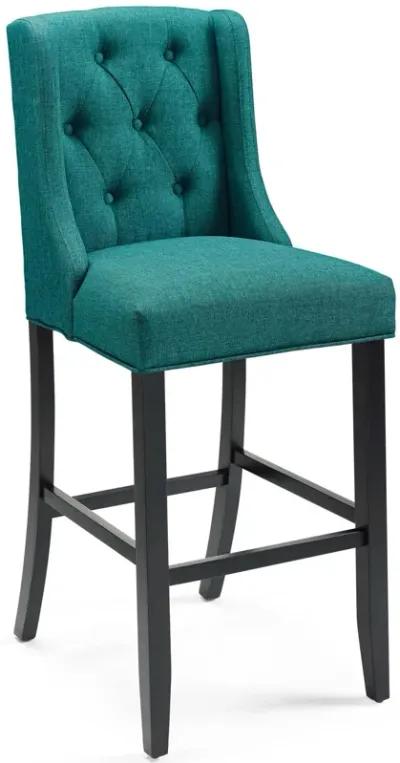 Baronet Bar Stool Upholstered Fabric Set of 2