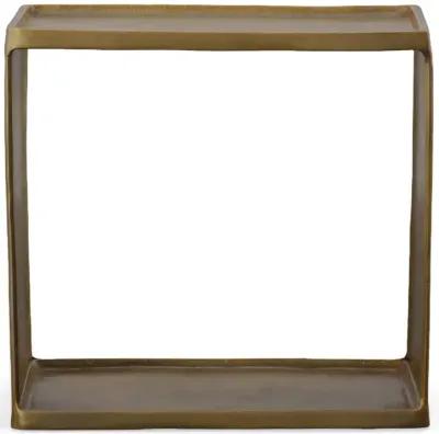 Derwent Antique Brass Side Table