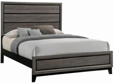 Watson Bedroom Set Grey Oak and Black