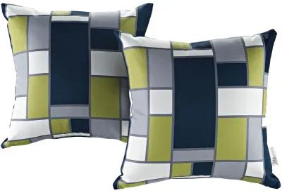 Modway Two Piece Outdoor Patio Pillow Set