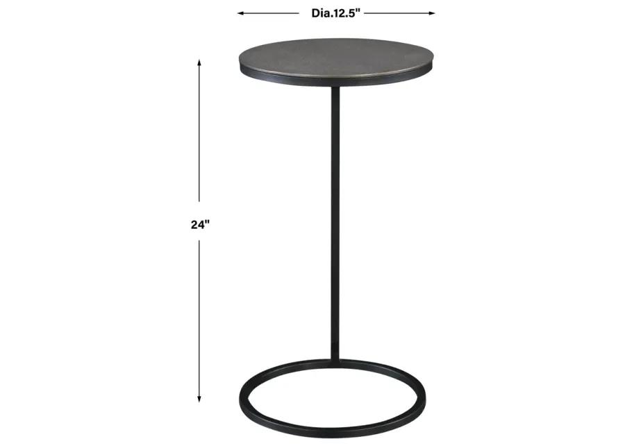 Brunei Nickel Accent/Drink Table