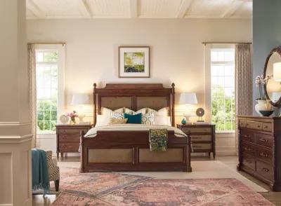 Charleston King Panel Bed