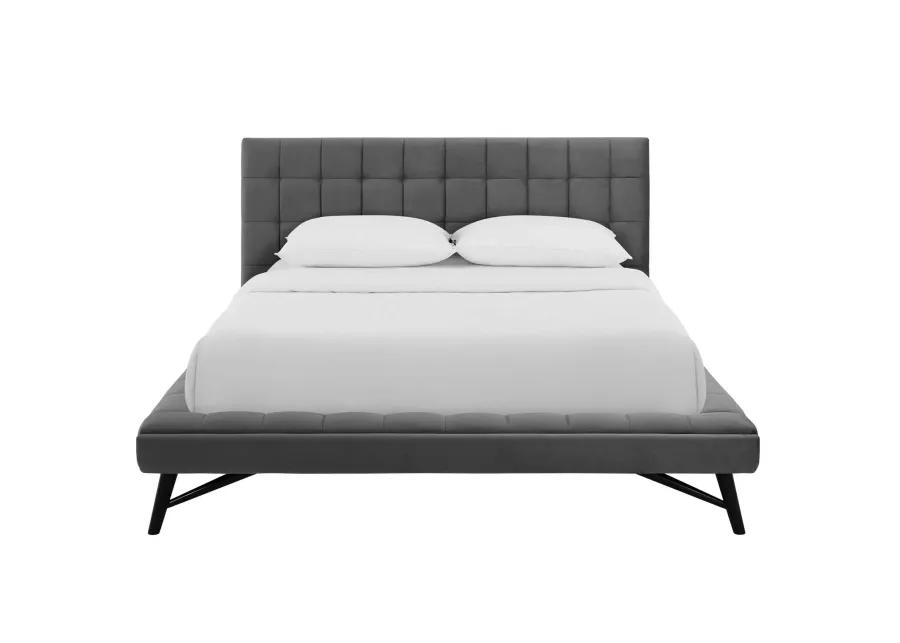 Julia Tufted Performance  Platform Bed