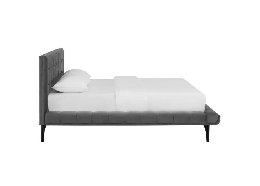 Julia Tufted Performance  Platform Bed