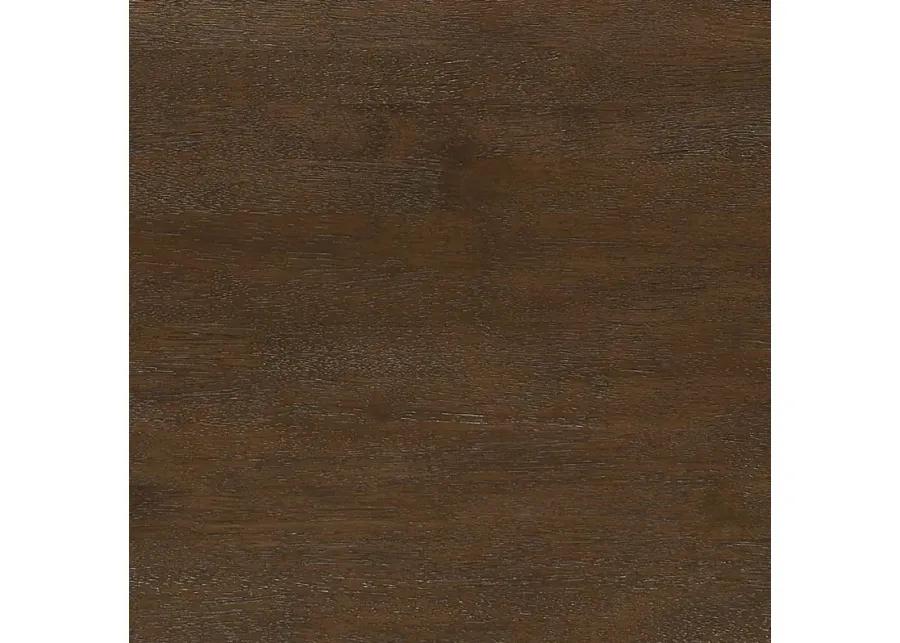 Reynolds Rectangular Dining Table Brown Oak