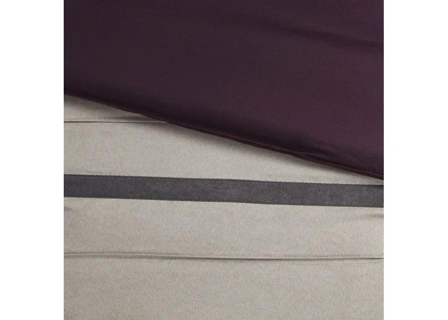 Madison Park Palmer Purple 7 Piece Comforter Set