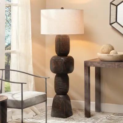 Totem Wood Floor Lamp