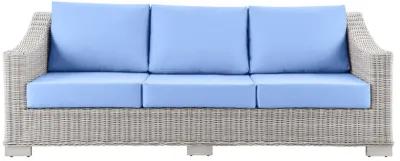 Conway Outdoor Patio Wicker Rattan Sofa