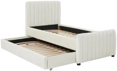 Angela Cream Trundle in Twin