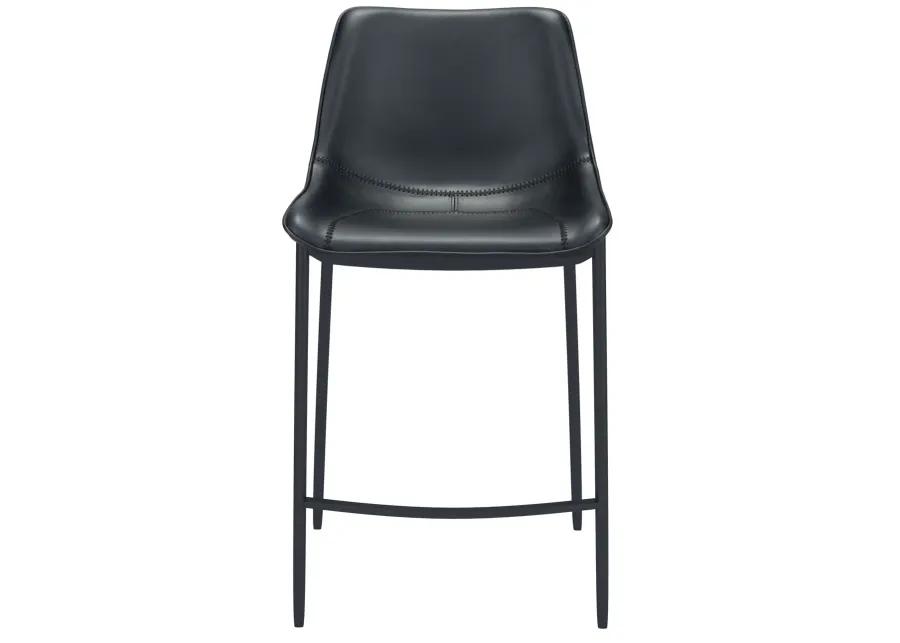 Magnus Barstool (Set of 2) Black