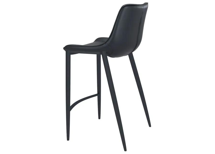 Magnus Barstool (Set of 2) Black