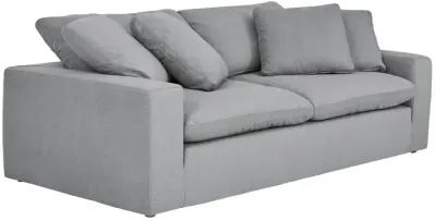 Liberty 96.5" Upholstered Sofa in Slate Gray