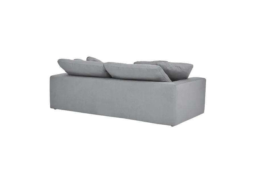 Liberty 96.5" Upholstered Sofa in Slate Gray