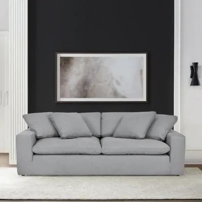 Liberty 96.5" Upholstered Sofa in Slate Gray