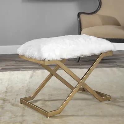 Farran Fur Small Bench