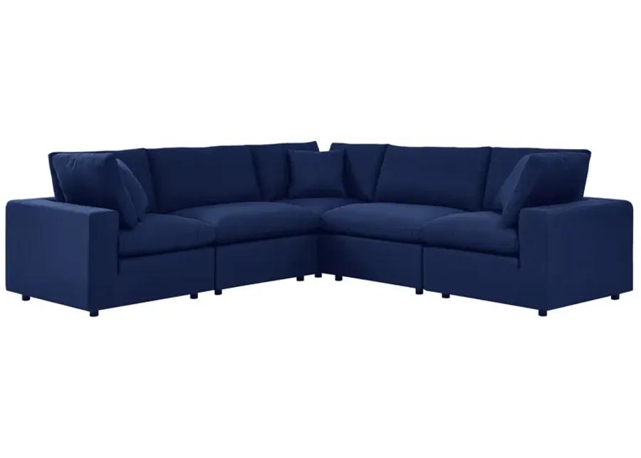 Commix 5-Piece Sunbrella� Outdoor Patio Sectional Sofa